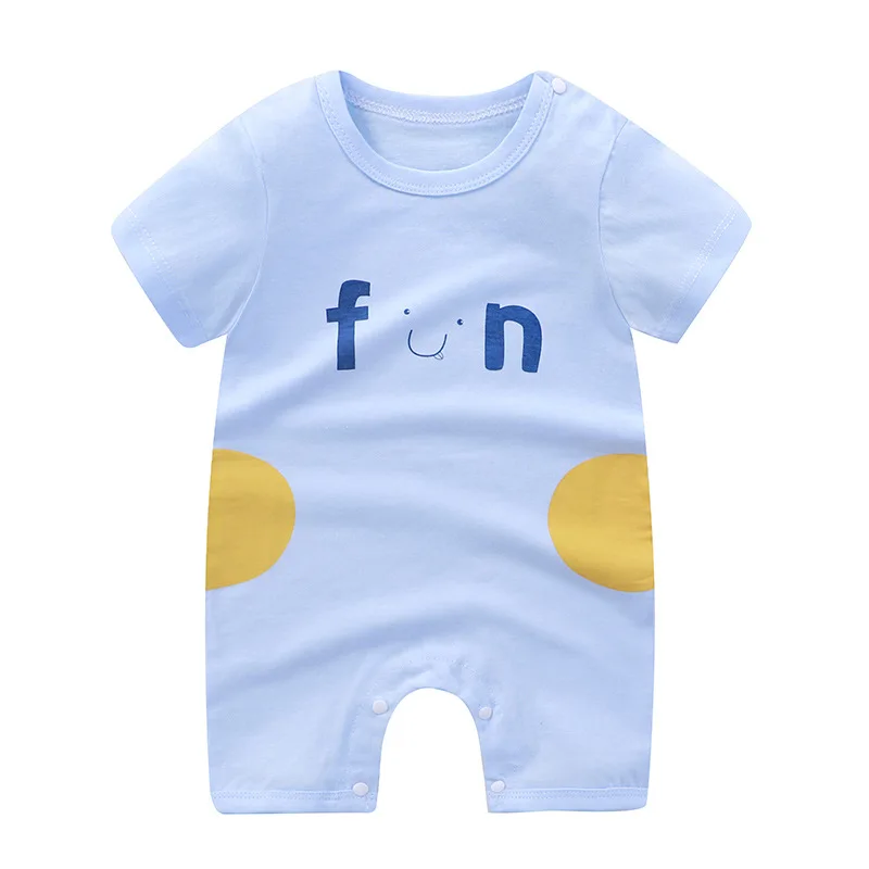 Newborn Sailor Romper Girls Boy Costume Anchor 2021 Summer Cartoon Newborn Baby Climbing Clothes Boys And Girls Ha Cloth Cotton Baby Girl Romper Infant Baby Costumes Pajamas baby bodysuit dress Baby Rompers