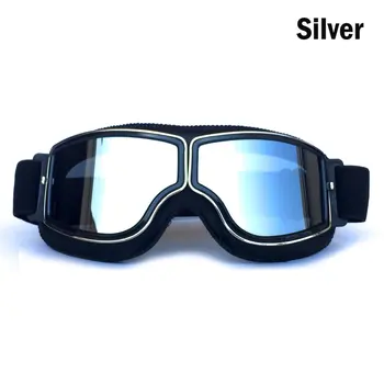 

Motocross Goggles Helmet Pilot Scooter Retro Moto Outdoor Dirt Bike Riding Sunglasses Motorcycle Glasses 1 Pair