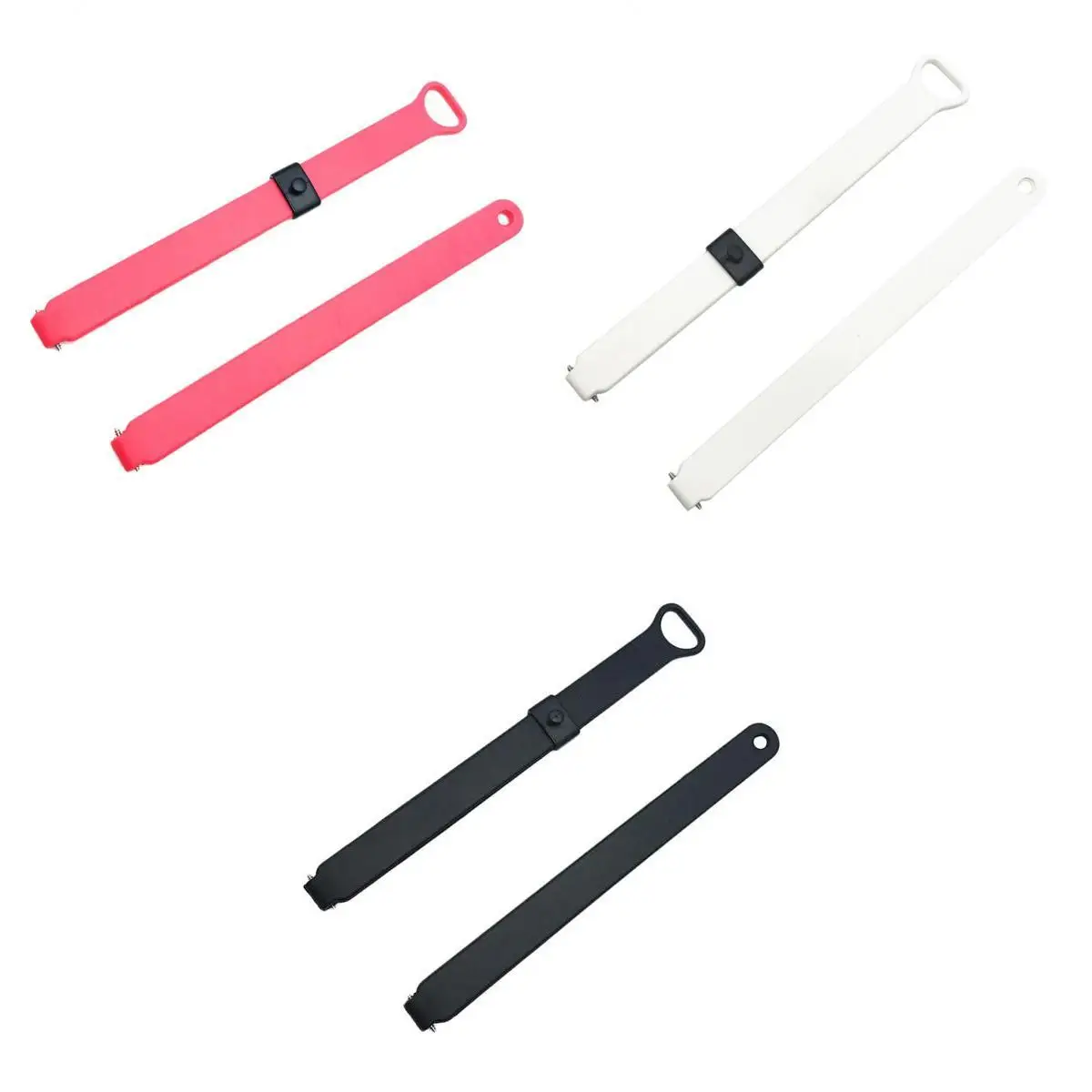 For Misfit Ray Fitness Tracker Watch Band ,3 X Tpe Rubber Wrist Strap