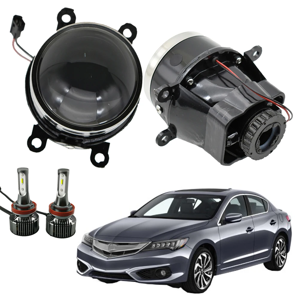 Фары противотуманные Bixenon для Ford Focus 2 рестайлинг Subaru Forester Renault Duster Mitsubishi Pajero Peugeot 407