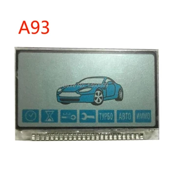 

Keychain A93 LCD Display Screen Metal Pin For Russian Two way Car Alarm System Starline A93 lcd Remote Control Key Fob Chain