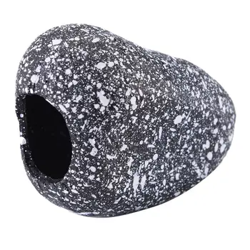 

1pc Aquarium Cichlid Stone Ceramic Rock Cave Aquarium Fish Tank Pond Shrimp Breeding Ornament Decor Or 10pcs Luminous Stones