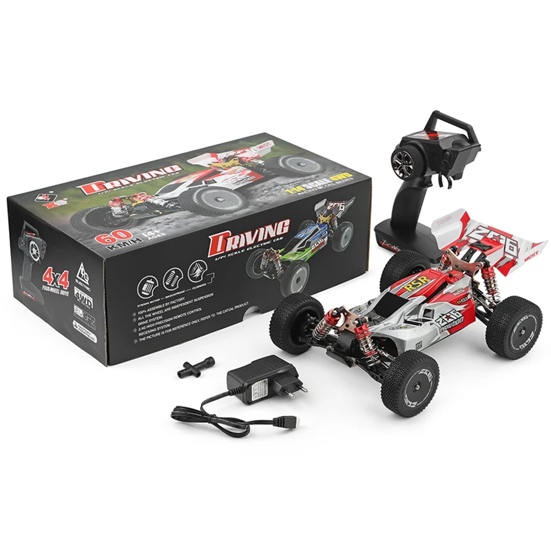 Wltoys 144001 1/14 2 4G пульт дистанционного управления RC автомобиль 4WD высокоскоростной