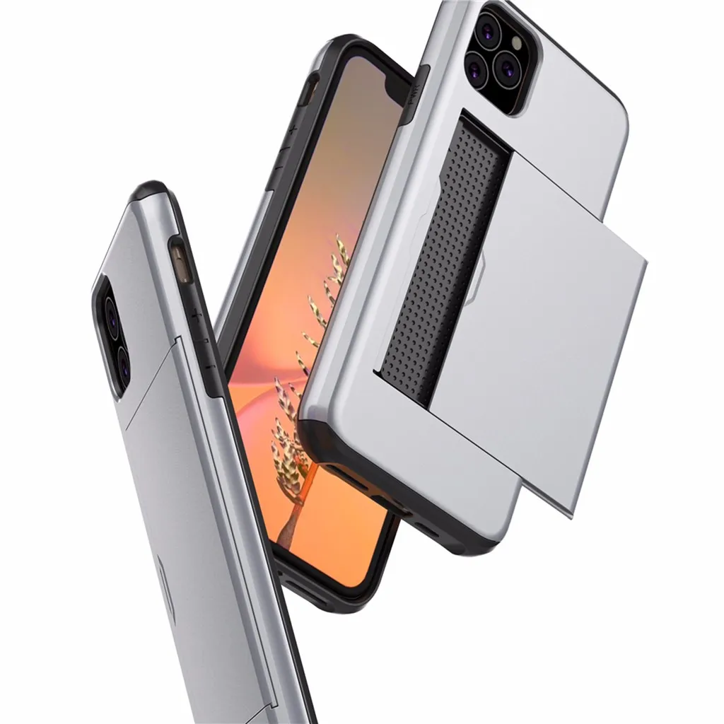 Чехол-Кошелек со слотом для карт для iPhone 11 чехол для iPhone 11 Pro 11 Pro Max кредитный держатель для карт чехол для телефона защитный чехол 19Sep