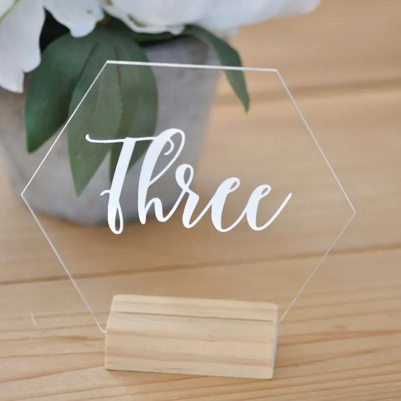 Hexagon-Table-Number-Wedding-Acrylic-Wedding-Table-Number-Geometric-Wedding-Table-Decor-Custom-Table-Number-Modern