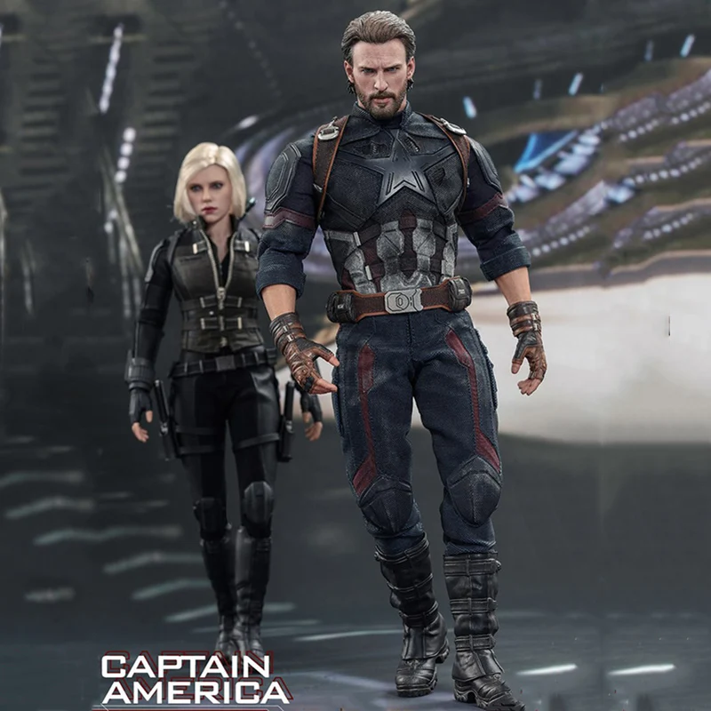 HOTTOYS 1/6 масштаб HT Steve Rogers Мстители 3 борода Америка 10,0 полный набор фигурка кукла модель игрушки коллекция подарки для детей
