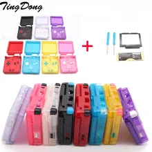 

Transparent Clear white Green Blue black Red GITD Luminous For GameBoy Advance SP Shell For GBA SP console Housing Case Cover