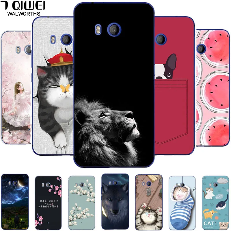 

For HTC U11 Case Soft Silicone TPU back cover phone case For HTC Ocean U11 Case Lion Coque for HTC U 11 HTCU11 Cases Funda Slim