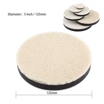 

3pcs Polishing pad 5 inch Car Wool Sponge Professional Reusable Soft New