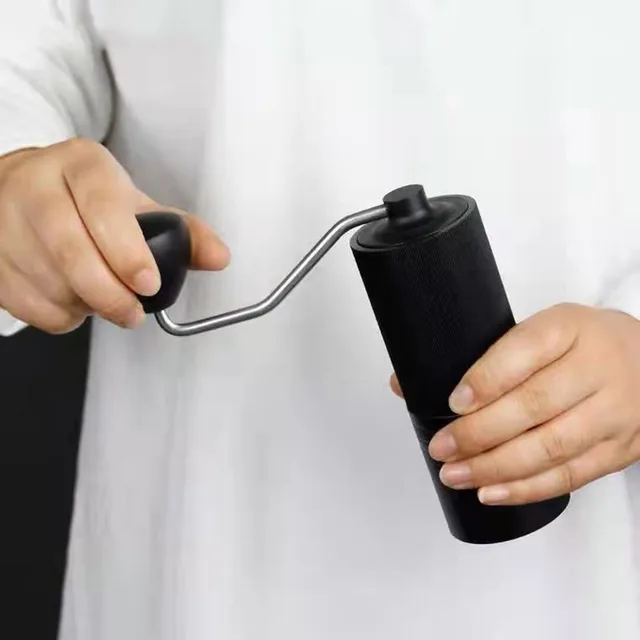 R11 Kézi Kávécsiszoló Kávécsiszológép Burr Mill Grinder Mini Babmaró Hordozható Konyhai Daráló - Image 2