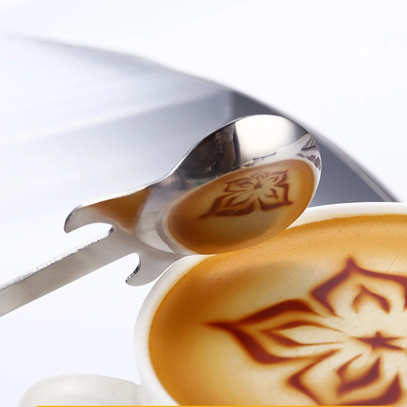 1/3/5/10pcs Stainless Steel Guitar Shaped Love Coffee Spoon Teaspoon Children Spoon 7 Colors Coffee Tea Use Kitchen stainless steel spoon tea spoon