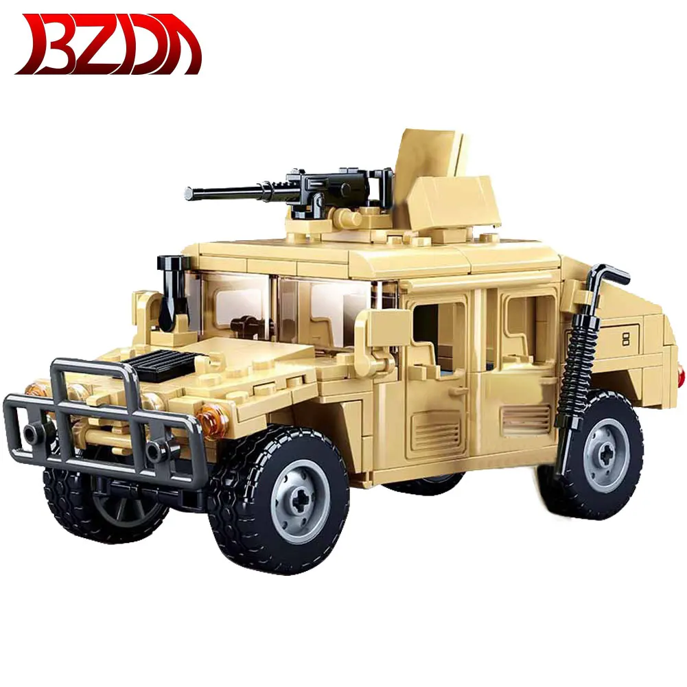 

BZDA Jaeger mould king H1 assault vehicle Model Building Blocks technic Car Blocks Soldiers Set Bricks Kids Toys gift