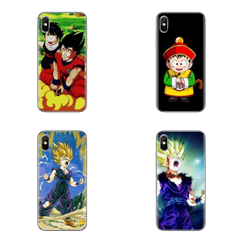 Dragon Ball Z Son Gohan Goku Art для samsung Galaxy S3 S4 S5 Mini S6 S7 Edge S8 S9 S10 Plus Note 3 4 5 8 9 чехол сотового