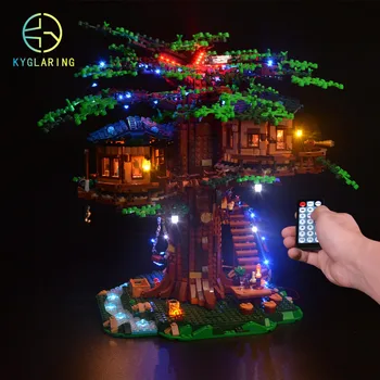 

Kyglaring LED light kit for LEGO ideas 21318 treehouse ( the block building not included)
