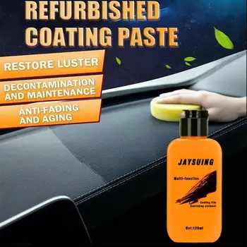 

Car Auto Leather Renovated Coating Paste Car Leather Retreading Agent Maintenance Agent Dashboard Plastic Polishing
