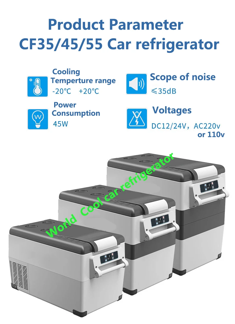 mini nevera portatil para exteriores refrigerador de camping picnic rv congelador profundo dc12v ac 24v