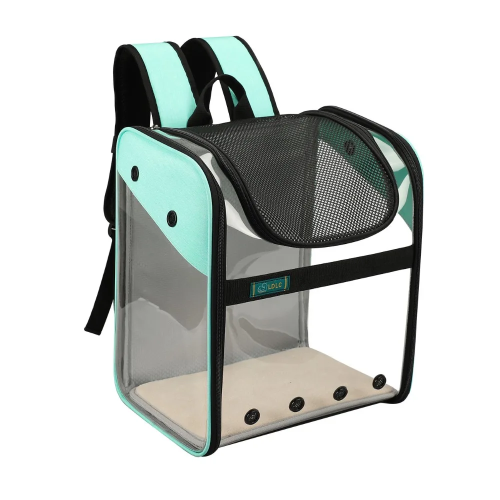 sky blue HEYPET сумка для собак, дышащий рюкзак для собак, большая вместительность, переносная сумка для кошек, переносная переноска для путешествий на открытом воздухе - Цвет: sky blue