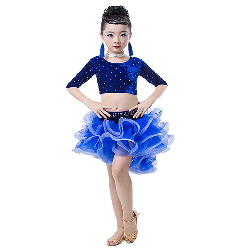 Osalsa/латинское платье для девочек; костюм для латинских танцев; vestido; пикантные платья для латинских танцев; распродажа; костюмы для спортивных танцев для девочек