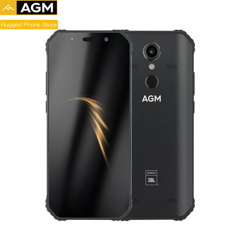 Оригинал AGM A9 4G RAM 64G + чехол в подарок ROM 5 99 &quotAndroid 8 1 5400mAh IP68 водонепроницаемый