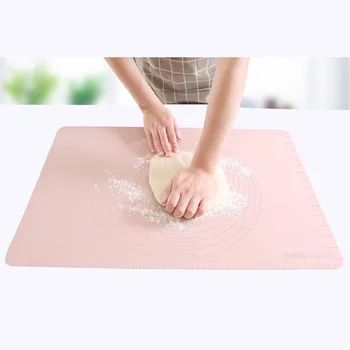 

Non-Slip Dough Pastry Cake Silicone Pad High Temperature Resistant Non-Stick Mat TableSheet Kitchen Baking Placemat