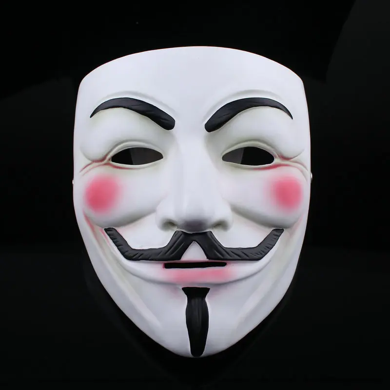 

Halloween Mask Revenge Horror V Face Mask Resin Mask Performance Props Horror Guy Fawkes Mask Crafts