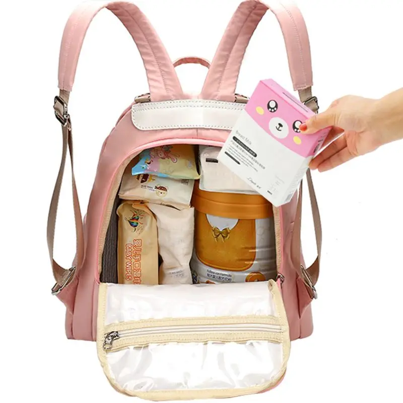 Портативная сумка для подгузников для беременных, Большой Вместительный рюкзак для путешествий с отверстием для наушников