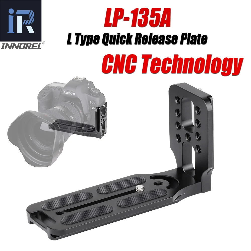 

INNOREL LP-135A Professional L-Type Quick Release Plate Bracket for Tripod Ballhead With Arca-Swiss Standard DSLR Cameras