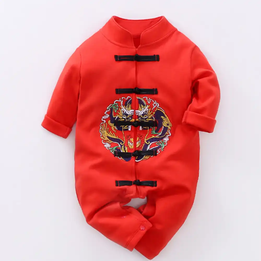 newborn baby winter clothes chinese new year trad
