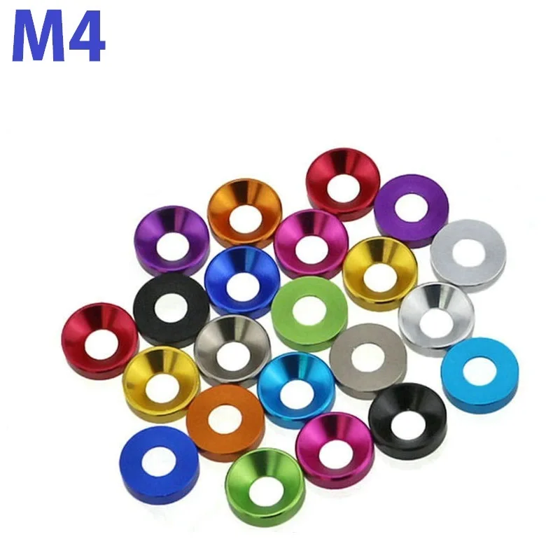 M4 ALUMINUM CONE WASHER