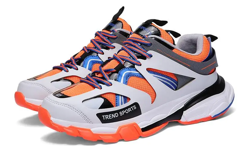 Новое поступление модная мужская повседневная обувь брендовая дышащая для