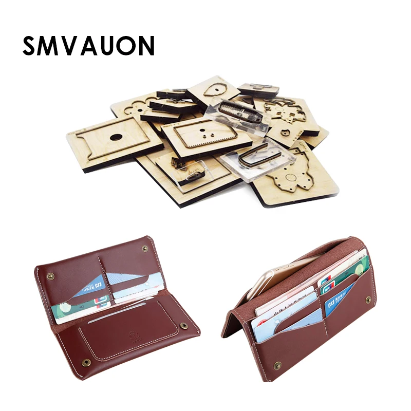 Japan Steel Blade Rule Die Cut Punch Wallet Business Card Holder Cutting Mold Wood Dies Cutter Tool for Diy Leather Crafts | Дом и сад