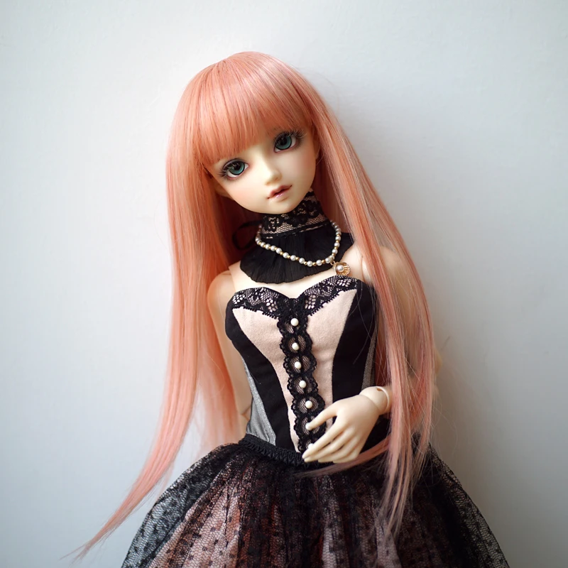 Cataleya, новинка, лидер продаж, парик для куклы BJD, длинные прямые волосы, аккуратная челка, Женская Серия, 1/3, 1/4, 1/6, парик, товары на заказ для кукол