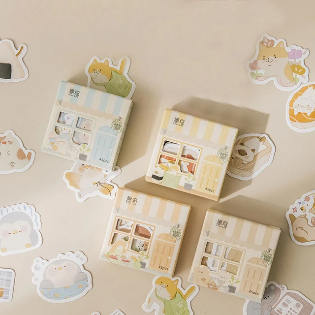 Stationary Sticker Flakes Scrapbooks Stickers  Mini Kawaii Food Stickers  Mini - 100 - Aliexpress