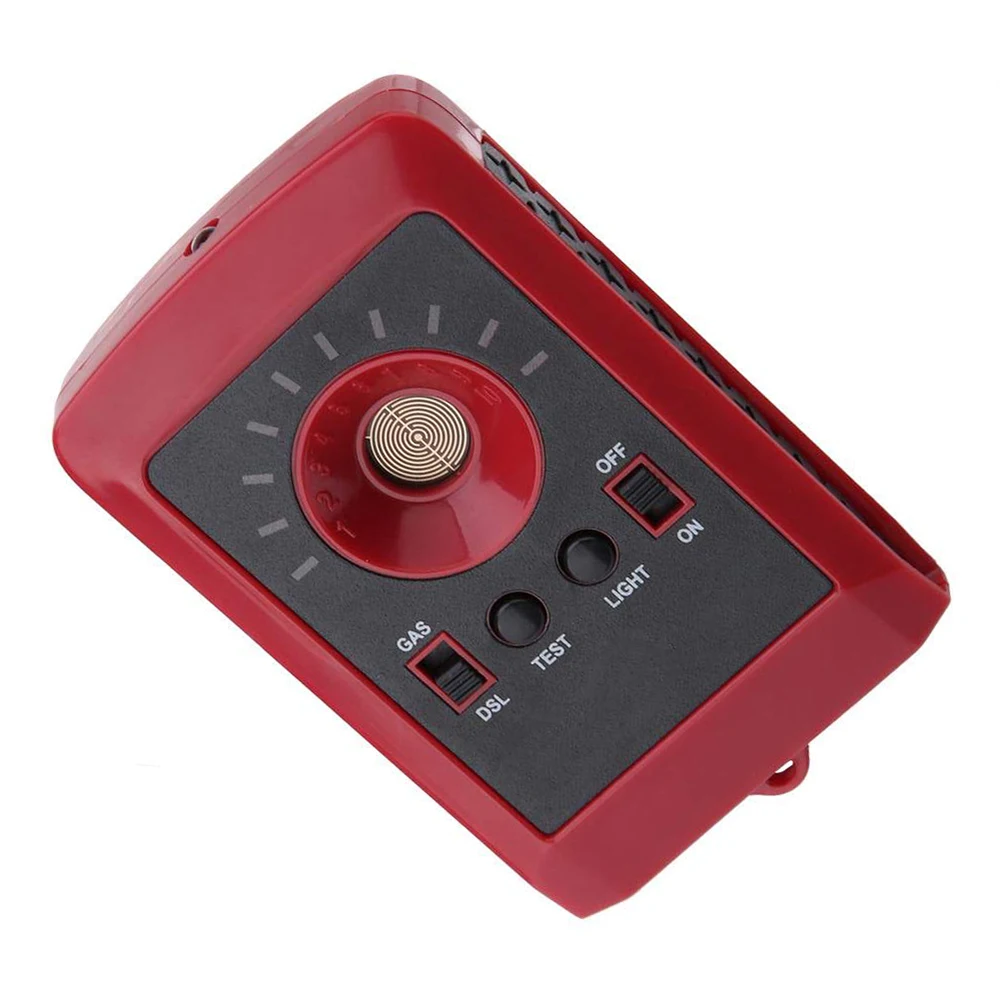 DC 12V светодиодные ленты светодиодный цифровой тестер моторное масло, качество детектор газа дизель жидкости анализатор автомобильный масляный тестер Красный