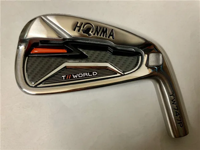 9 шт. Honma TW747P Железный набор Honma TW747P Гольф кованые клюшки для гольфа Honma гольф-клубов 4-11Sw R/S гибкий стальной вал с крышкой головы