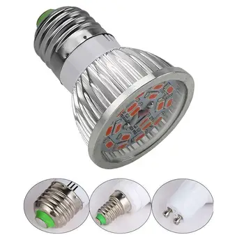 

18LED Grow Light E27/E14/GU10 Light Bulb for Plant Hydroponic Full Spectrum