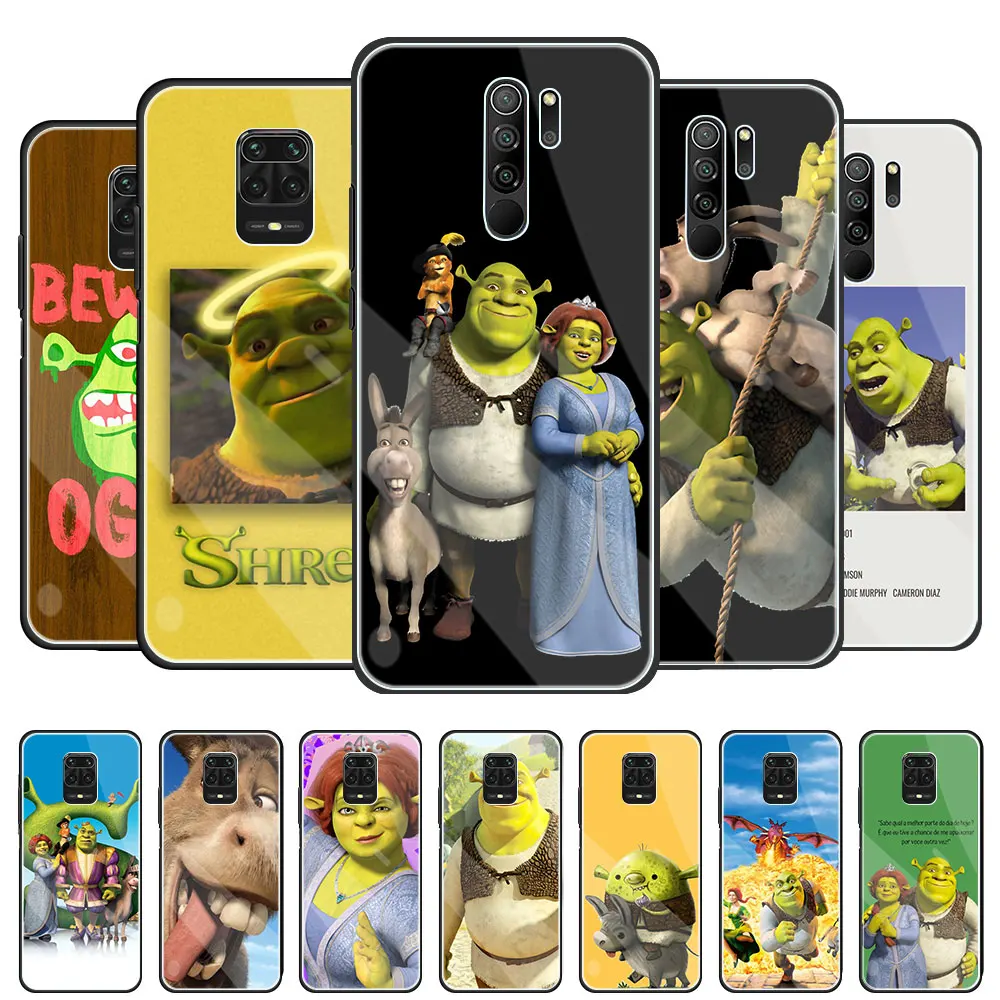 Чехол для телефона Xiaomi Redmi Note 9S 9 10 8 Pro 8T 7 8A 9A 9C стеклянная крышка Poco X3 NFC оболочки
