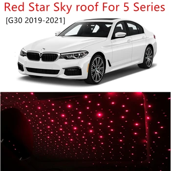 

LED Car Roof Star USB Play And Plug for BMW BMW 5 Series G30 2019 2020 2021 Red Decor Multiple Lighting Effects