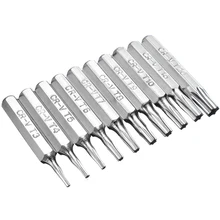 10 шт. Набор отверток Torx Набор инструментов для ремонта отверток сверло с шестигранным хвостовиком для ремонта телефона T3 T4 T5 T6 T7 T8 T9 T10 T15 T20