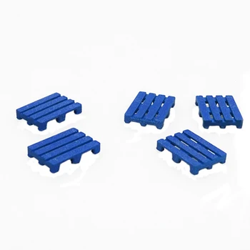 

10Pcs 1:87 HO Scale Train Model Loading Board Sand Table Scene Railway Simulation Model