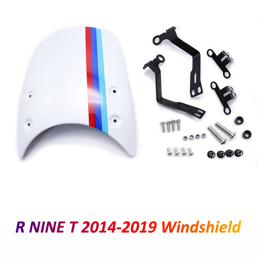 Ветровое стекло для мотоцикла подходит BMW R NINE T R9T 2014 2015 2016 2017 2018 2019 2020 Ретро