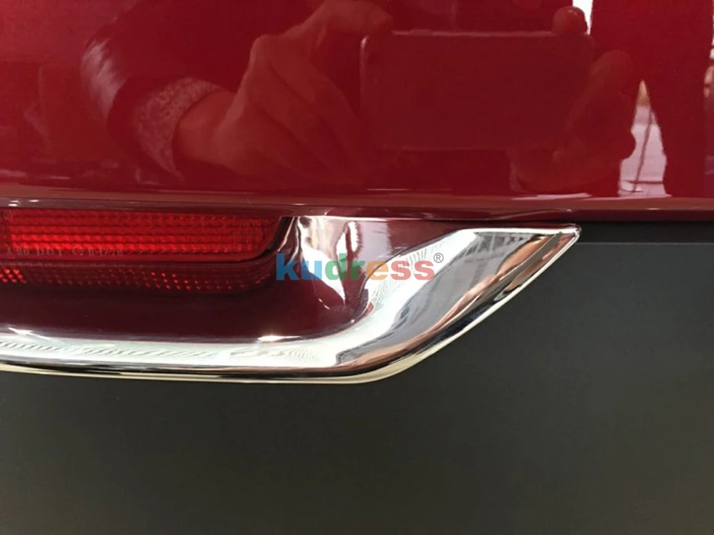 Для LEXUS NX300H ABS хромированная отделка задний противотуманный светильник рамка Автомобильные лампы украшения 2 шт