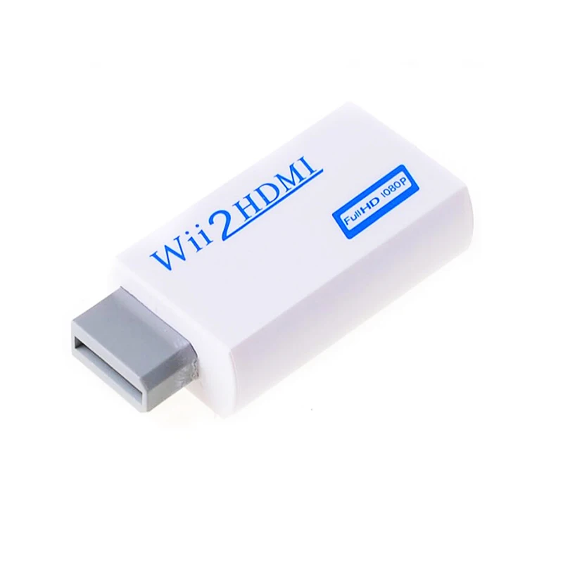 Для wii в HDMI конвертер адаптер Full HD 1080P для wii в HDMI wii 2HDMI конвертер 3,5 мм аудио AUX для ПК HDTV монитор дисплей