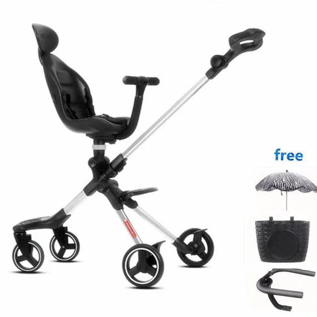 $US $79.00  Dsland Doux bebe INBB finfin stok scooter baby stroller 2 side high luxury umbrella pram Trike supe