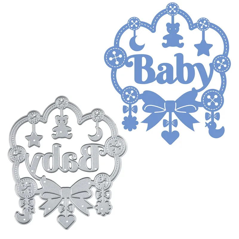 

Eastshape Baby Letter Dies New 2019 for Card Making Scrapbooking Dies Metal Cutting Dies Embossing Cuts Stencil Kid Craft Dies