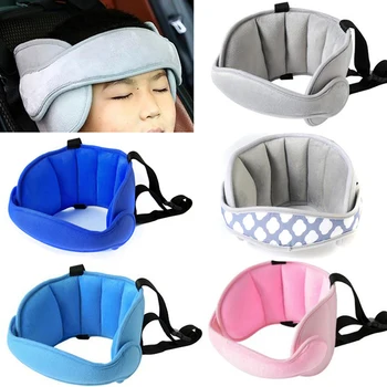

1PCS Kid Head Protector Belt Handband Baby Kids Adjustable Head Holder Car Seat Support Sleep Nap Aid