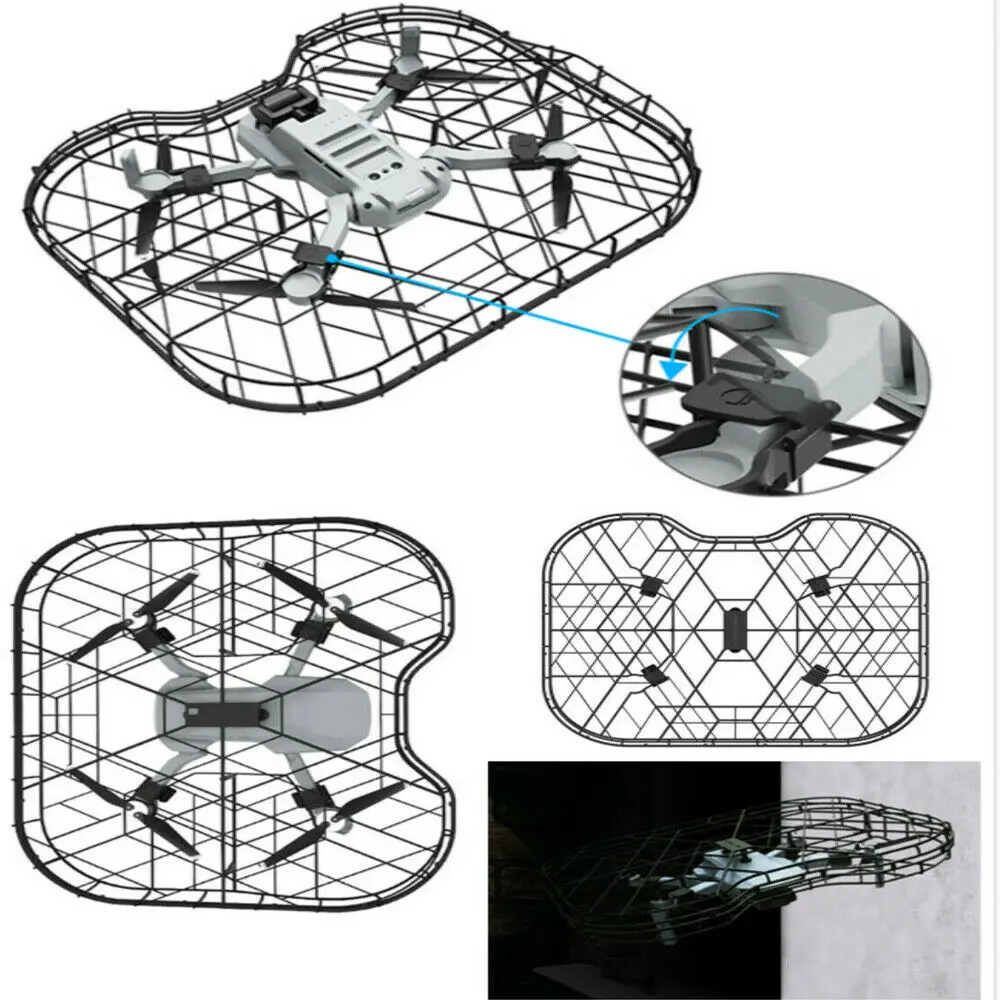 Hot Sale ECH Super Light DJI Mavic Mini Propeller Guard Release Protective Cage Full Coverage Blades Guards DJI Mavic Mini Drone Accessories 
