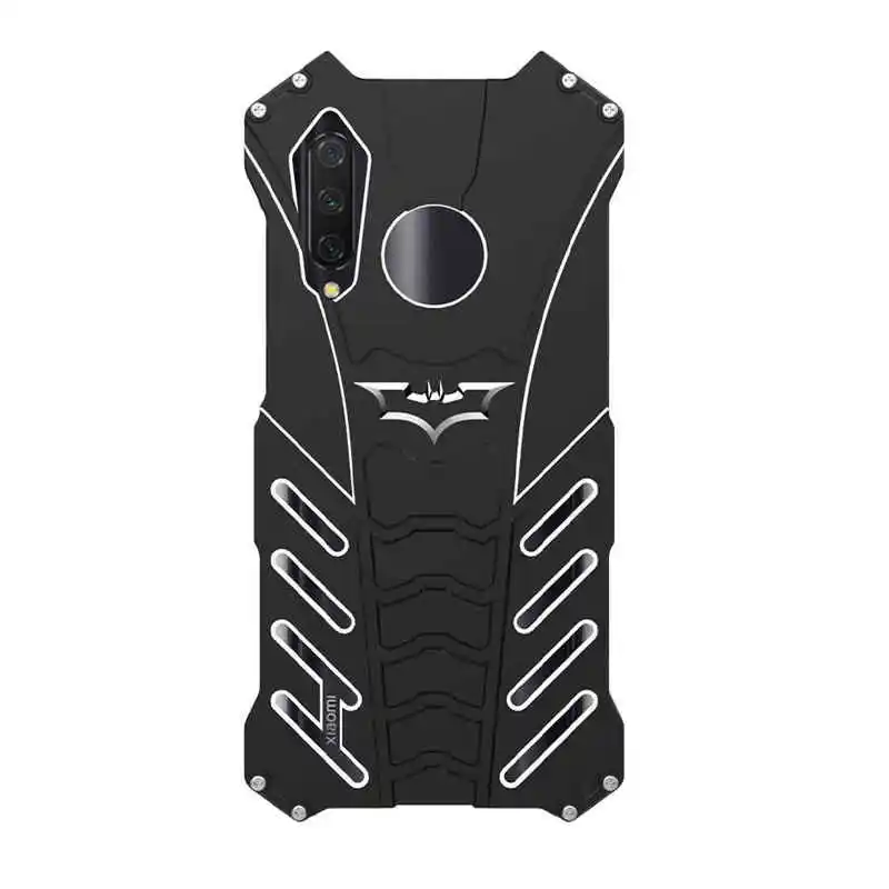 JSKEI New Design Phone Case For Xiaomi CC9 CC9e phone case Full Metal Anti-knock Hard Mobile Cases Cover Ultra-thin |
