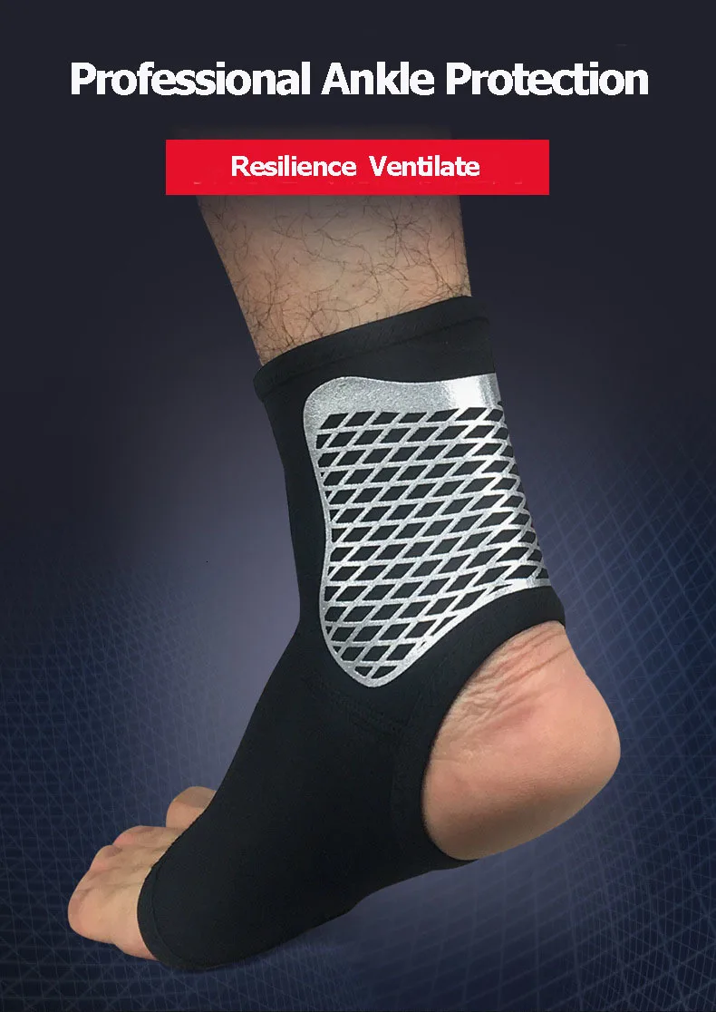 1 PCE высокая защита Спортивная поддержка лодыжки эластичное спортивное оборудование для голеностопа безопасность бег баскетбол поддержка голеностопа