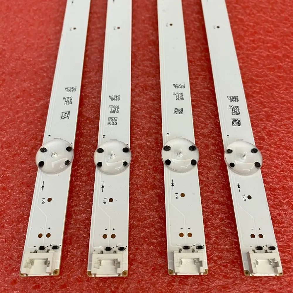 8 шт./компл. светодиодный подсветка полосы для LG 49UH6500 49UH650V 49UH661V 49UH668V LC490DGG FJ M6 M5 6916L